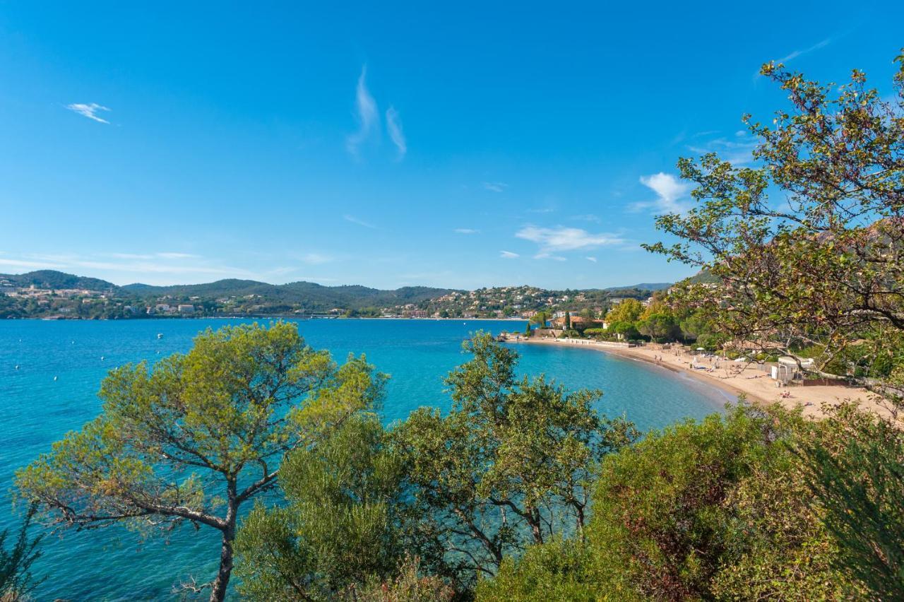 Agay Cap Esterel Le Hameau F2 Clim Plein Sud Dernier Etage Magnifique Vue Mer Saint-Raphaël Exterior foto