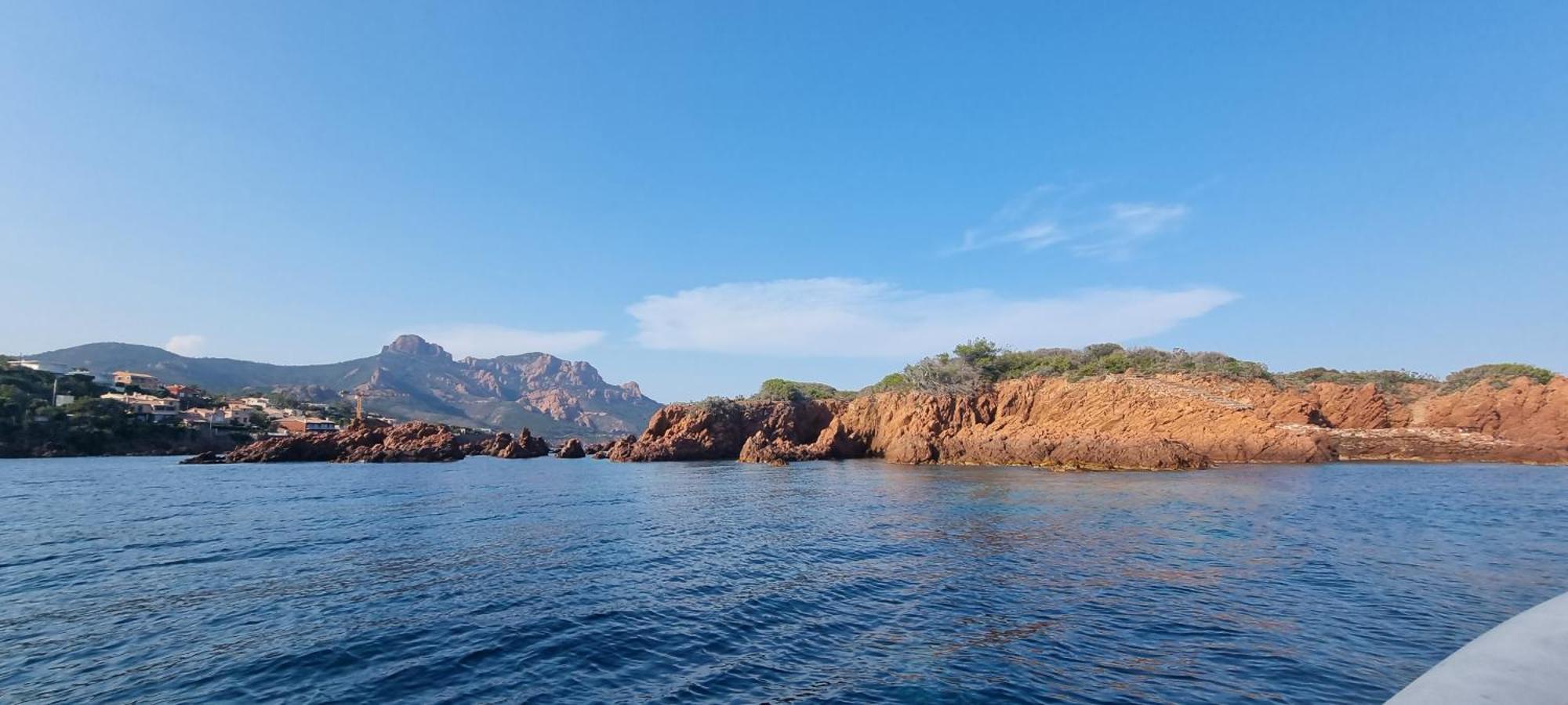 Agay Cap Esterel Le Hameau F2 Clim Plein Sud Dernier Etage Magnifique Vue Mer Saint-Raphaël Exterior foto