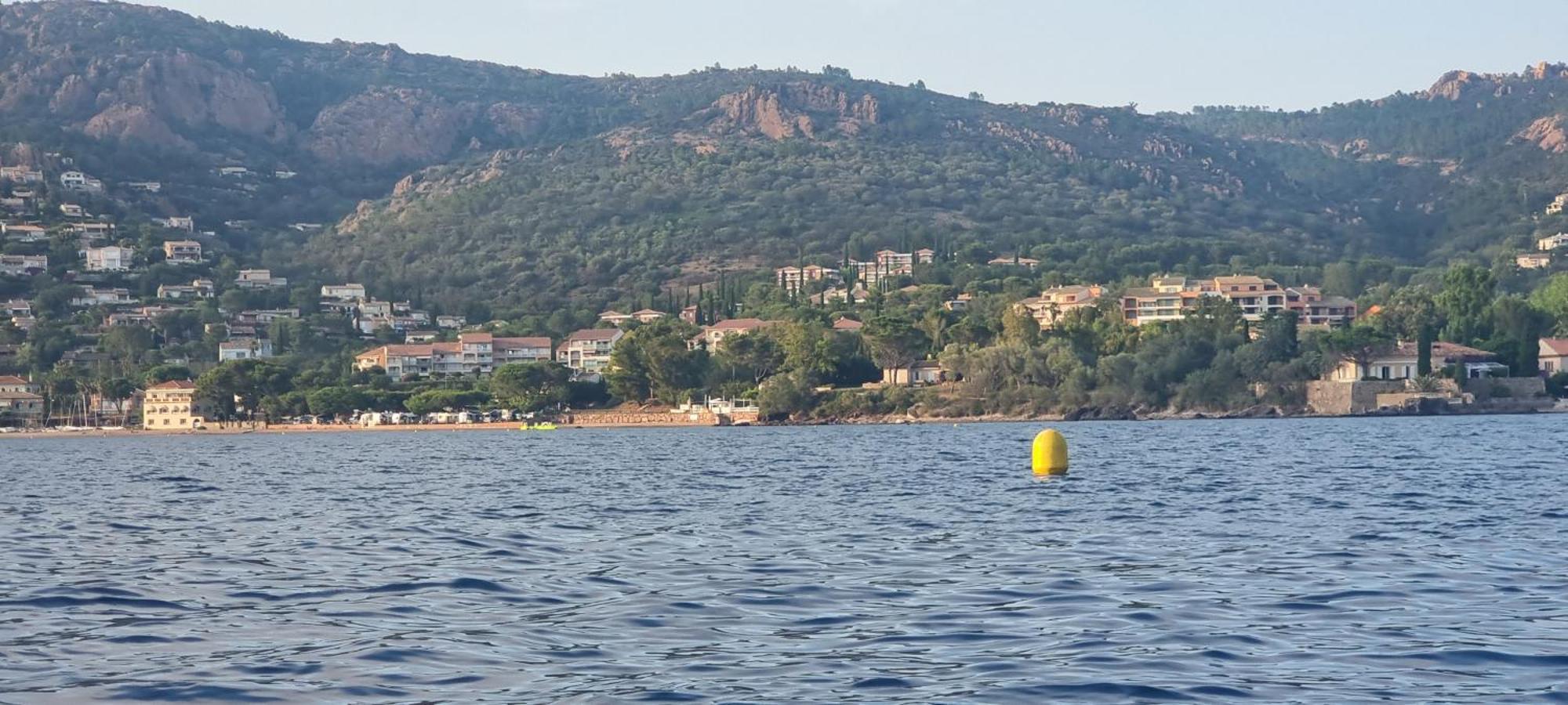 Agay Cap Esterel Le Hameau F2 Clim Plein Sud Dernier Etage Magnifique Vue Mer Saint-Raphaël Exterior foto