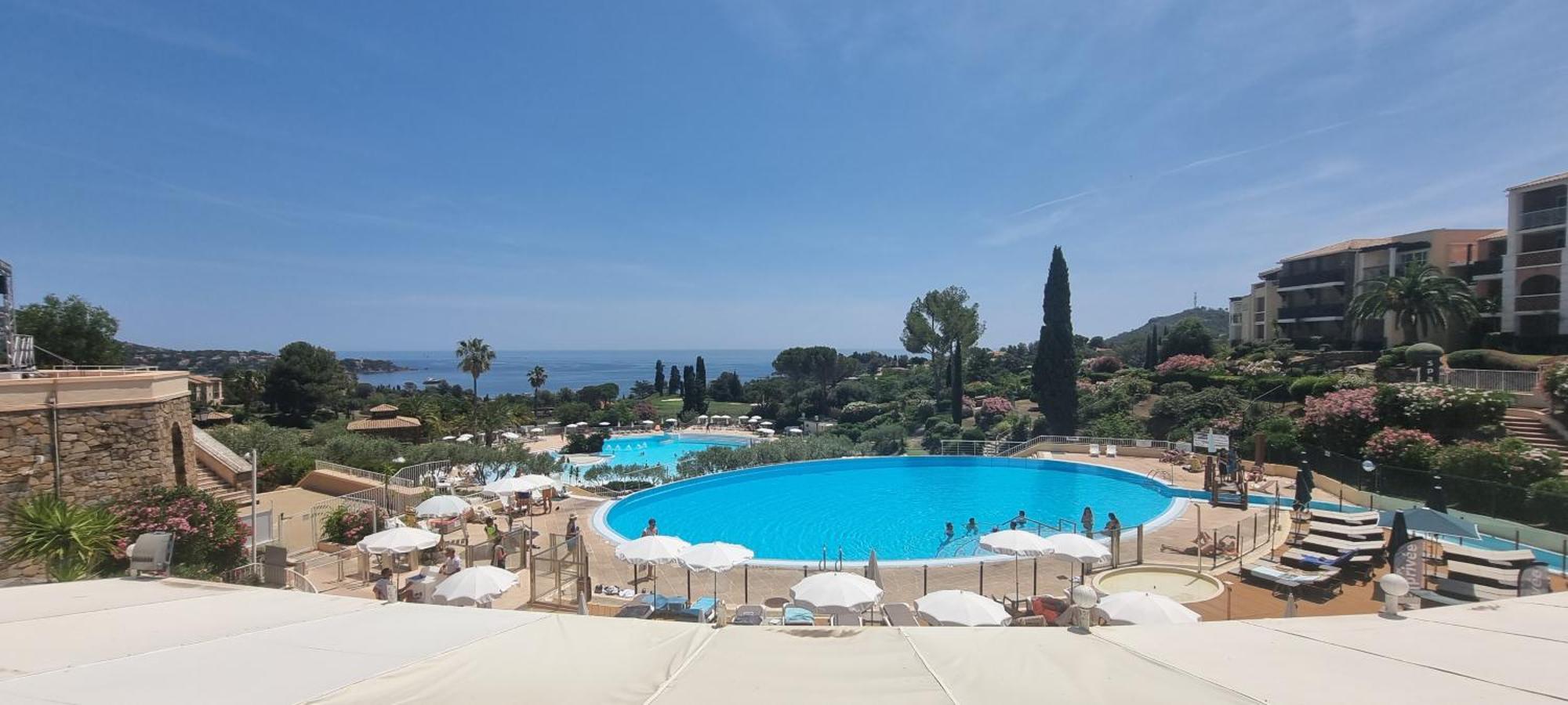 Agay Cap Esterel Le Hameau F2 Clim Plein Sud Dernier Etage Magnifique Vue Mer Saint-Raphaël Exterior foto