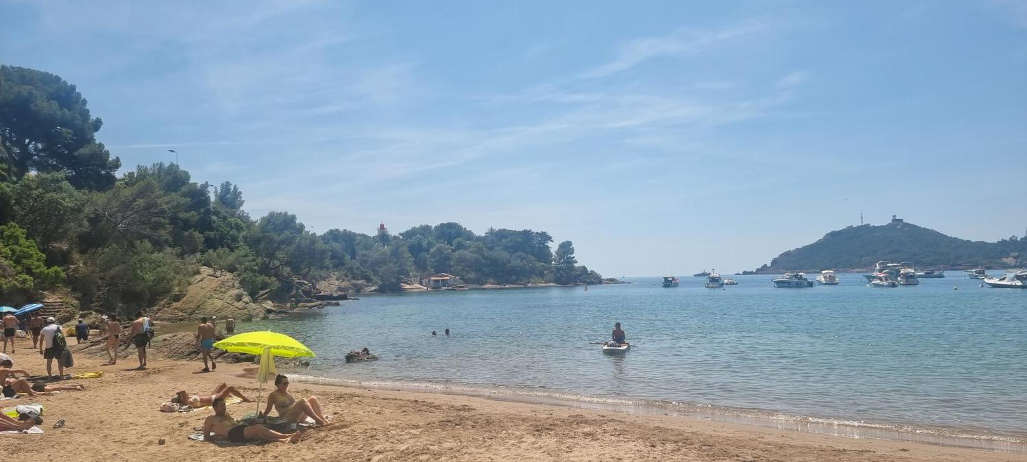 Agay Cap Esterel Le Hameau F2 Clim Plein Sud Dernier Etage Magnifique Vue Mer Saint-Raphaël Exterior foto